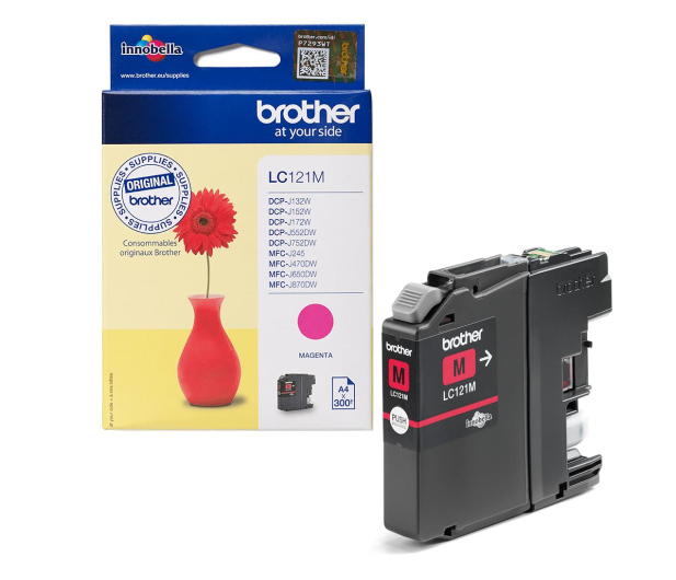 BROTHER MAGENTA LC121M - 163599 - zdjęcie